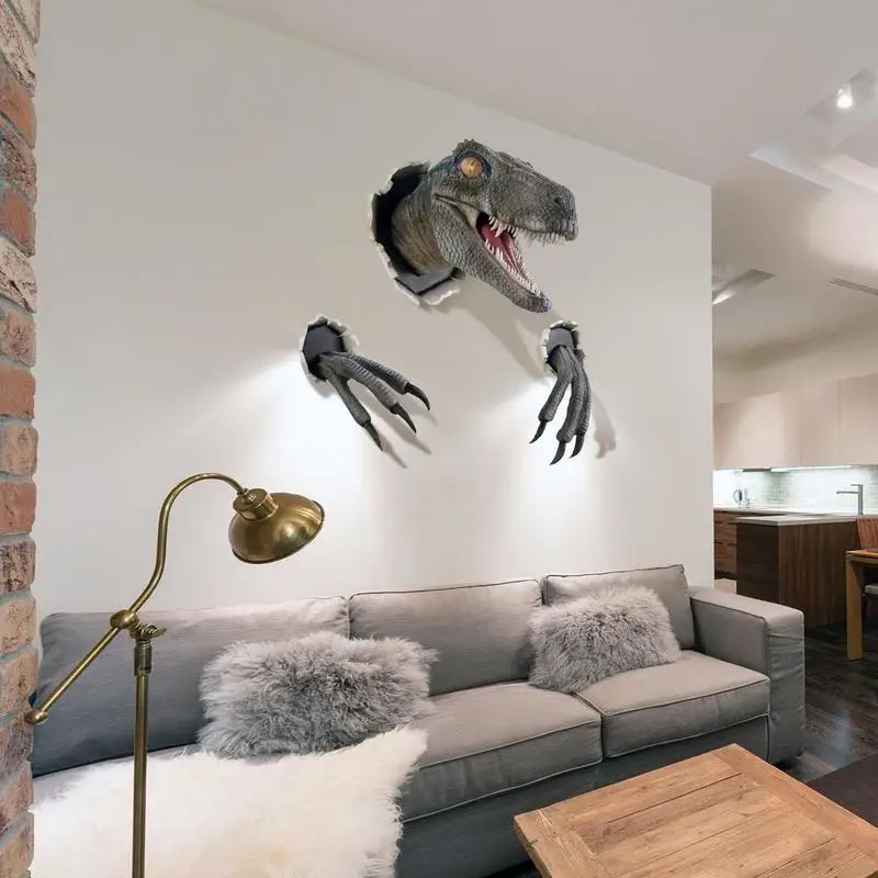 MuraleDinoClaws™ - Vélociraptor - Inspire Maison